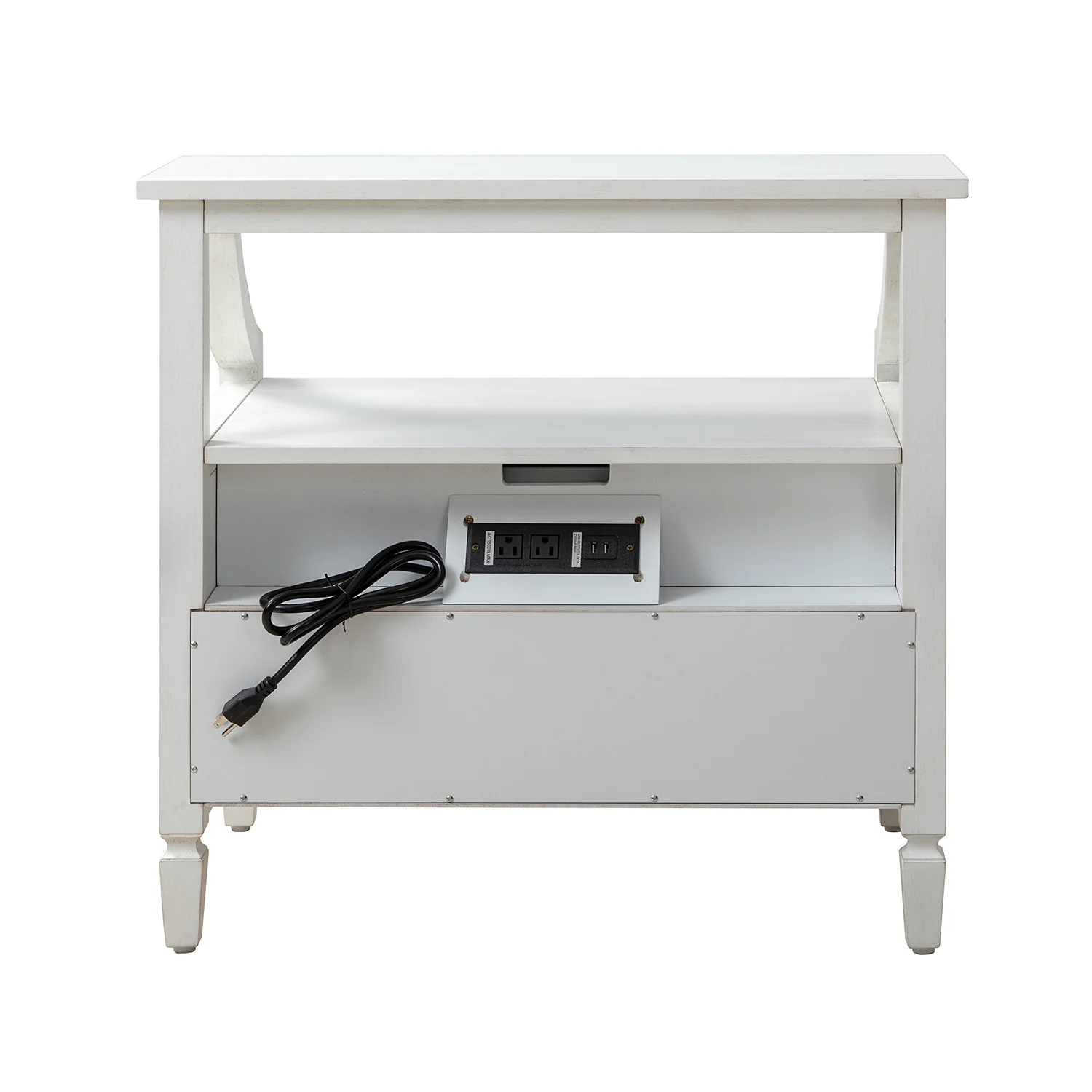Bernadette Nightstand in White