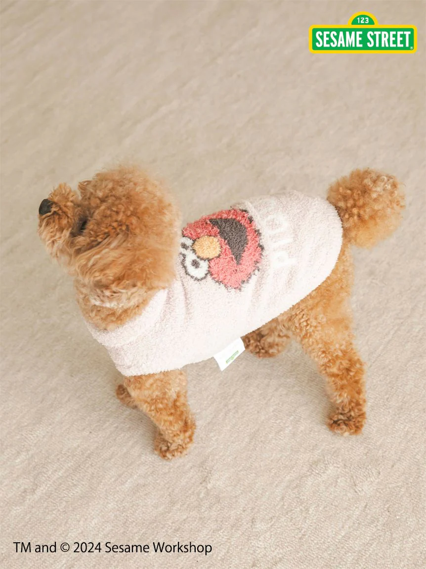 【SESAME STREET】【CAT & DOG】Elmo Jacquard Pullover