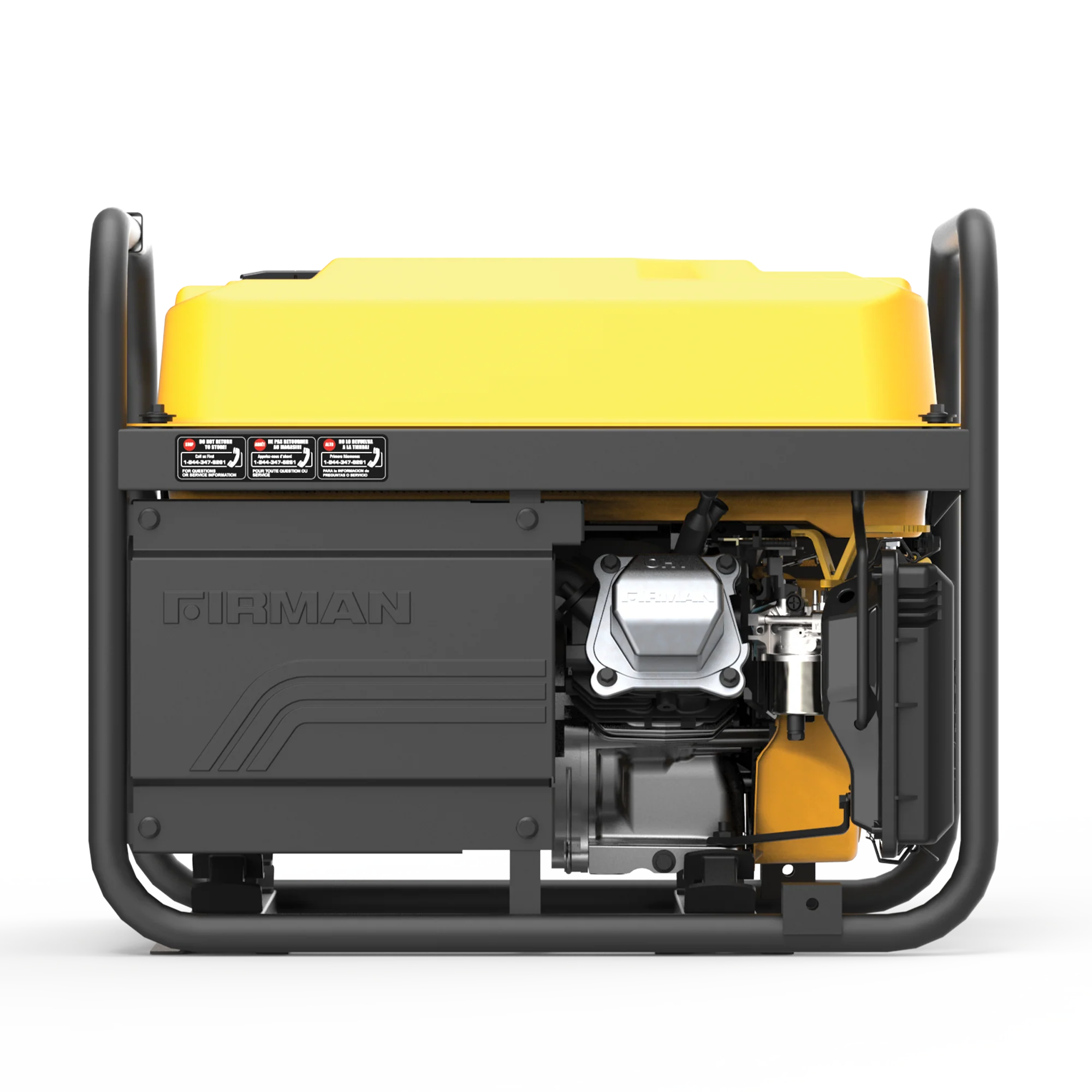 Gas Portable Generator 4550W Recoil Start 120/240V