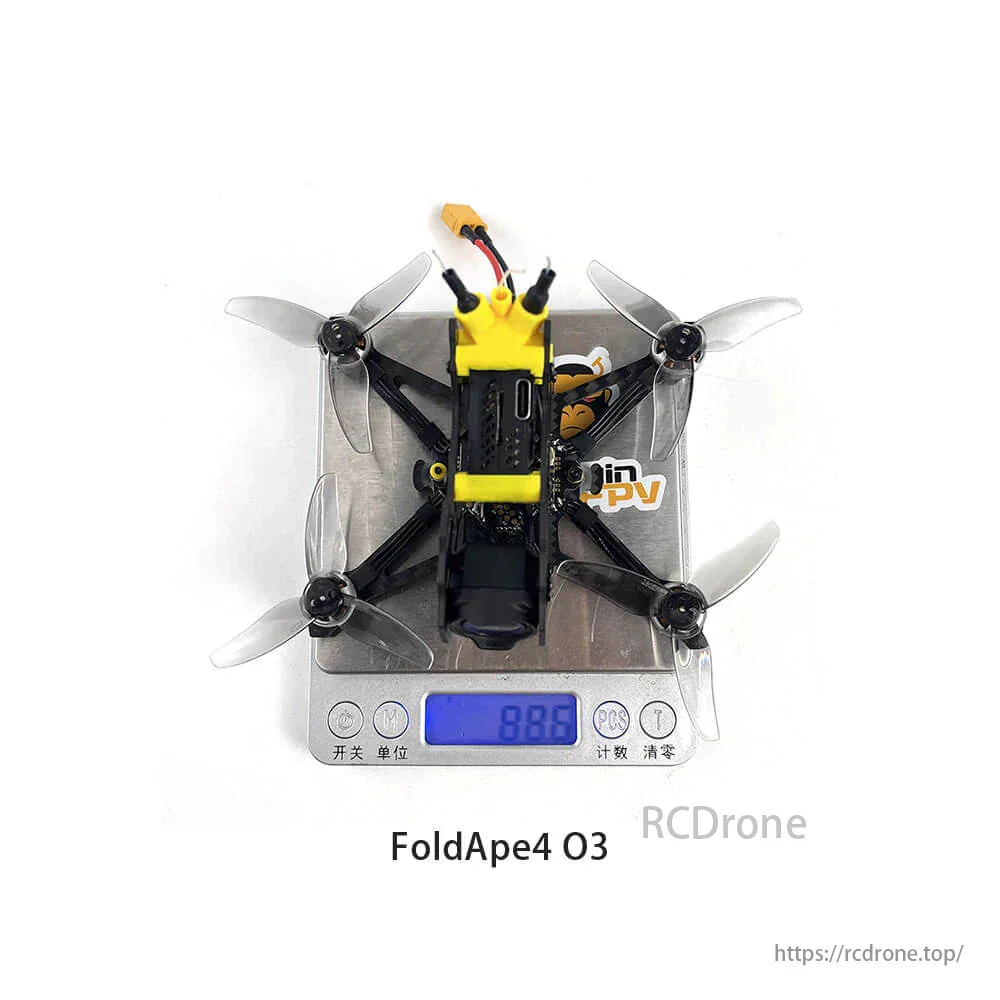 DarwinFPV TinyApe 3S Analog / Avatar / O3 BNF 2.5-Inch Freestyle FPV Drone
