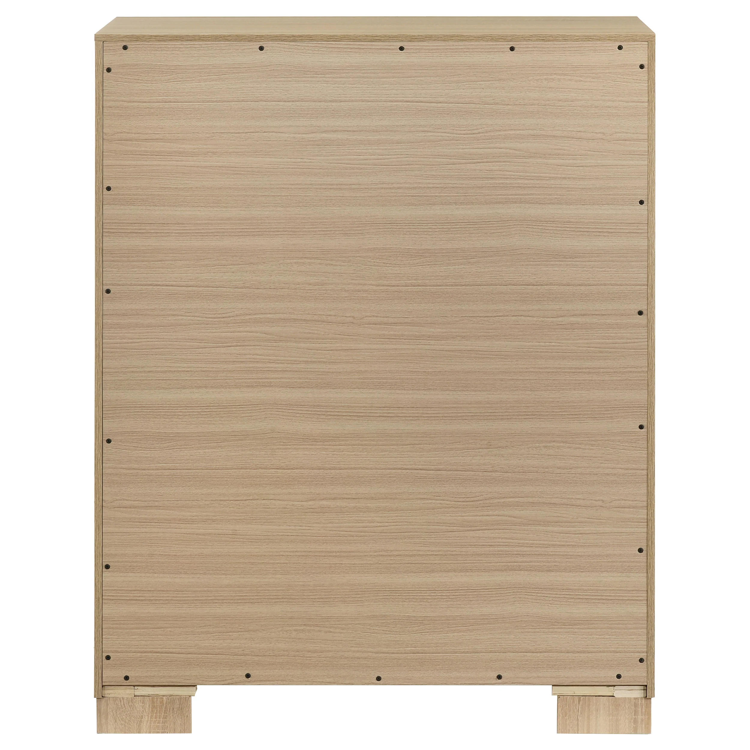 Arielle 4-drawer Bedroom Chest of Drawers Light Oak