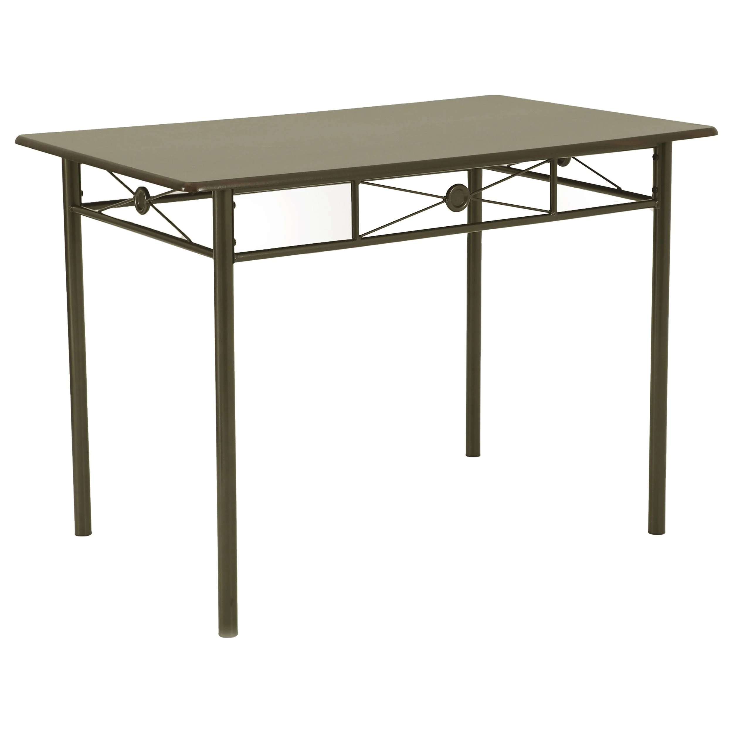 Anna  Rectangular Dining Table Set Dark