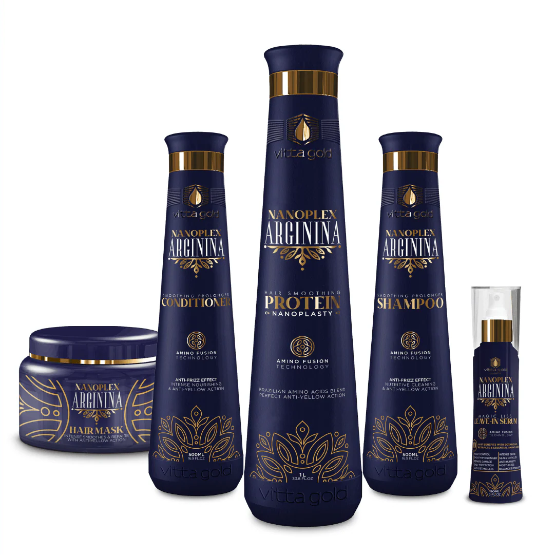 Nanoplex Arginina™ Hair Straightening Nanoplastia Treatment Set 500ml
