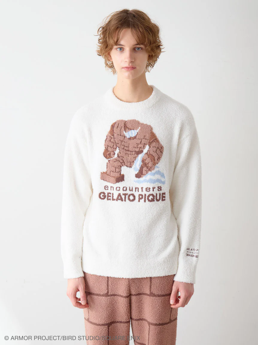 [Dragon Quest] Men’s Baby Moco Pullover & Monster Long Pants Set