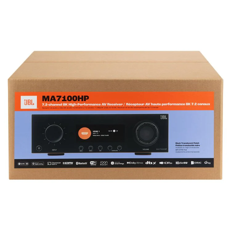 JBL MA7100 220 Volt Receiver 鈥?7.2 Channel 8K AV Amplifier