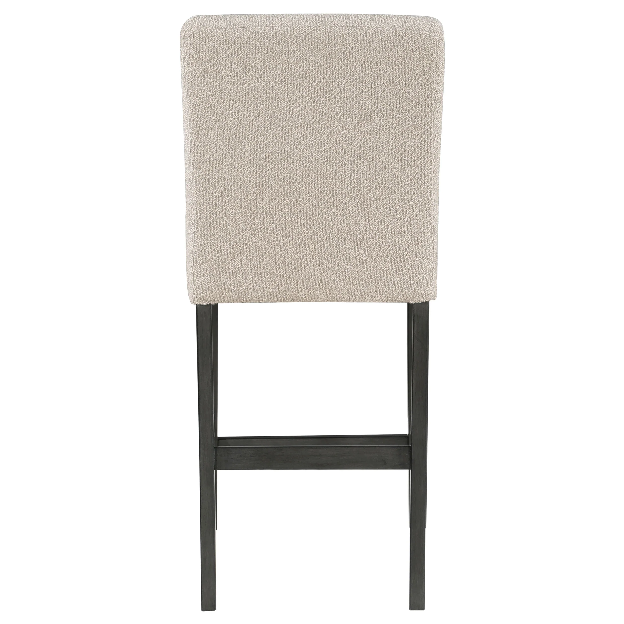 Alba Boucle Upholstered Counter Chair White (Set of 2)