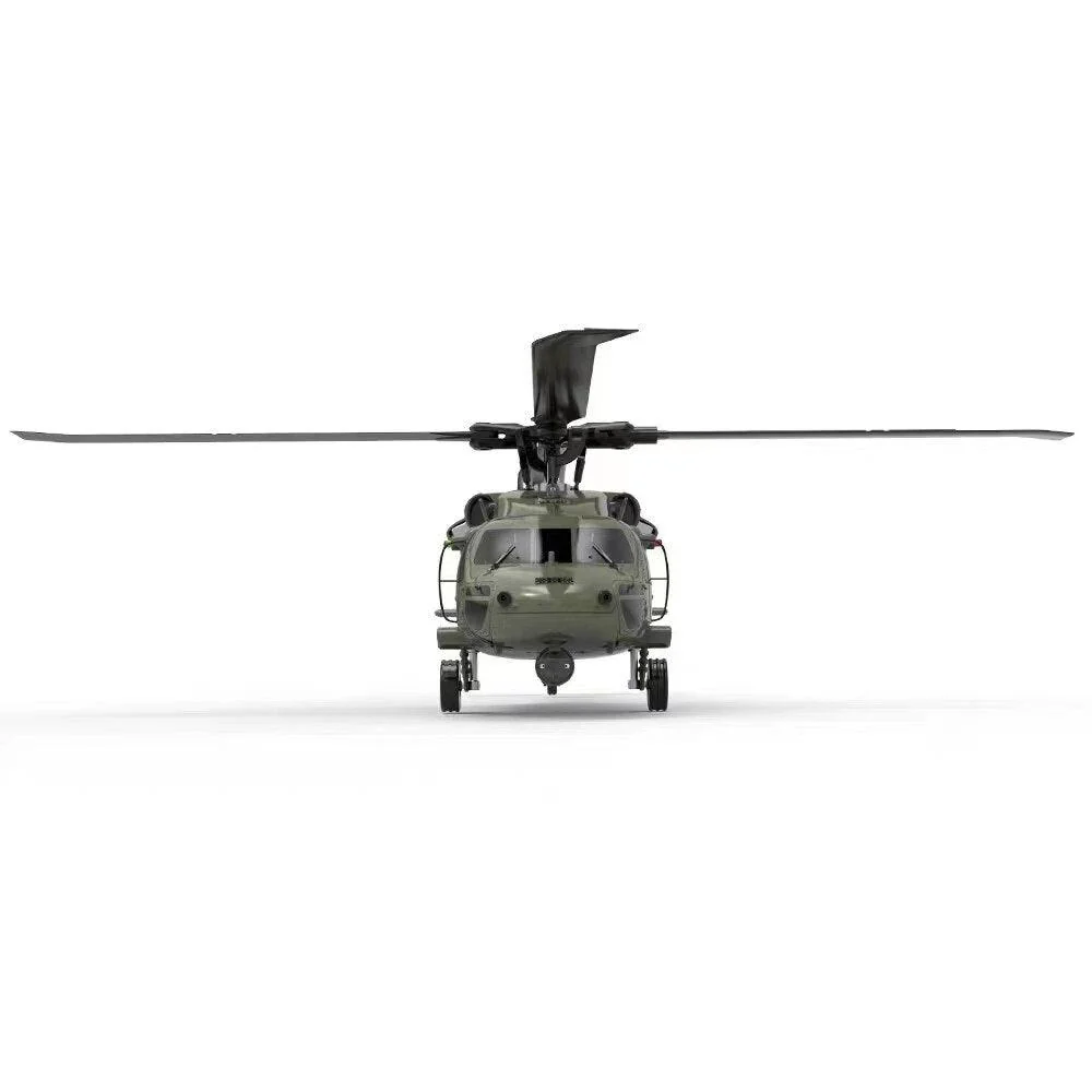 F09 RC Helicopter - 1:47 Scale Of The U.S. UH60-Black Hawk 6 Channels Flybarless Arobatic Professional Remote Control Toy Plane