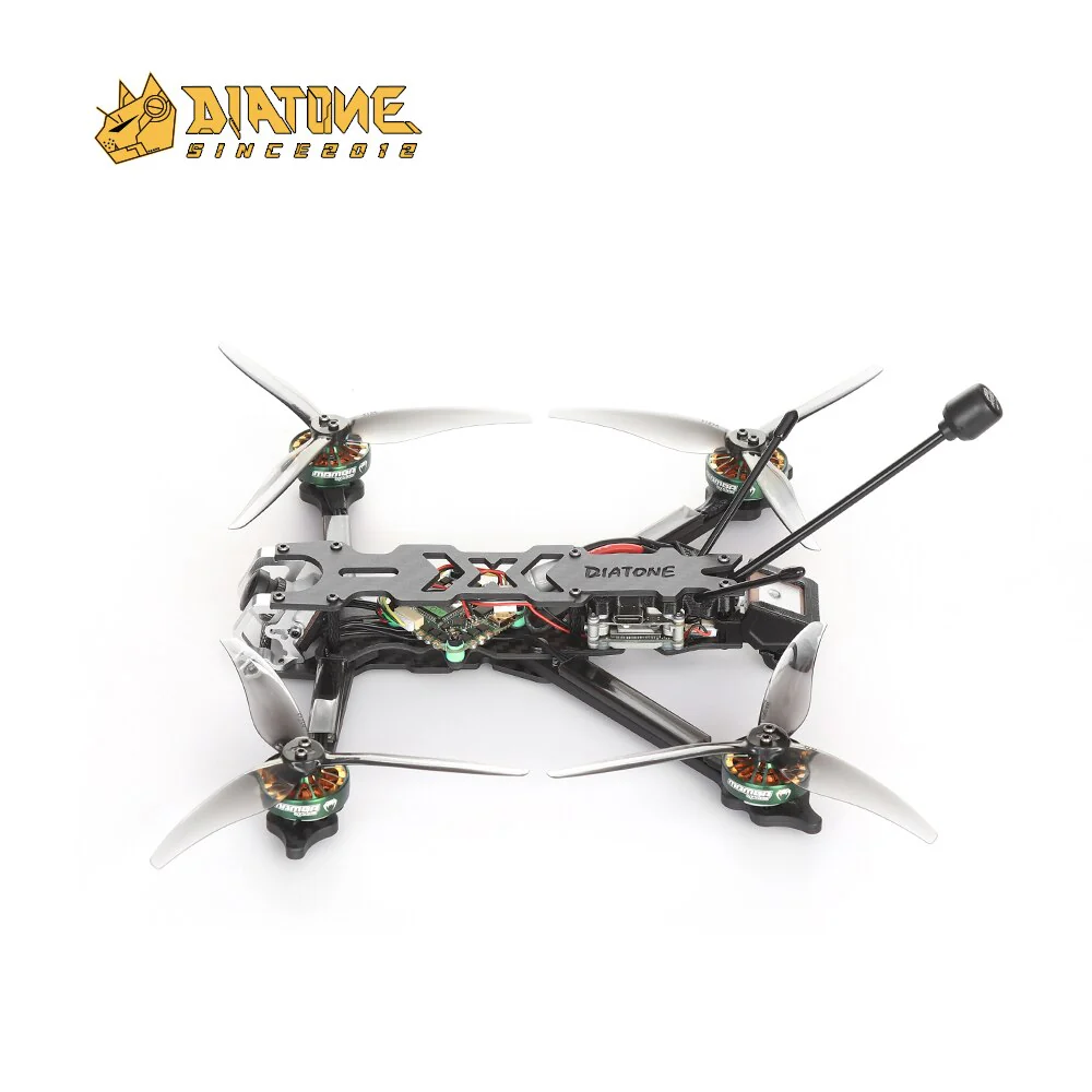 DIATONE Roma L5 4S/6S Vista HD Freestyle FPV Drone - Quacopter MSR/TBS Receiver