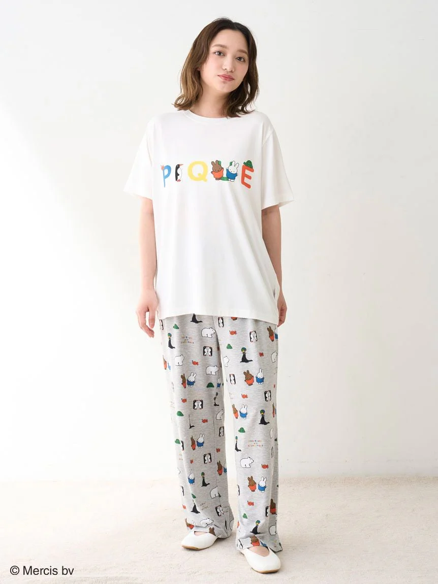 【Dick Bruna】[Cool to the Touch] One-Point T-Shirt