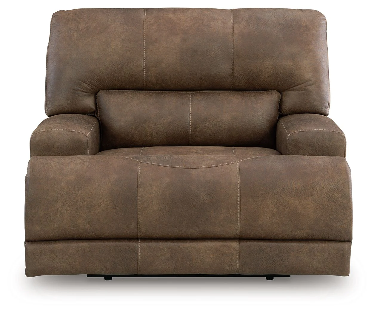 Beckley Place - Power Recliner With Adjustable Headrest - Earth