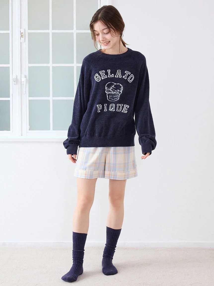 Traditional Ice Cream Logo Pullover
