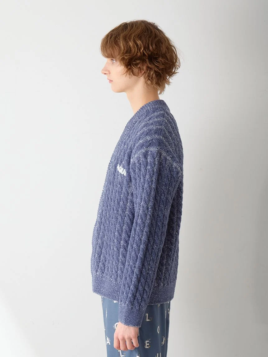Men's Melange Cardigan