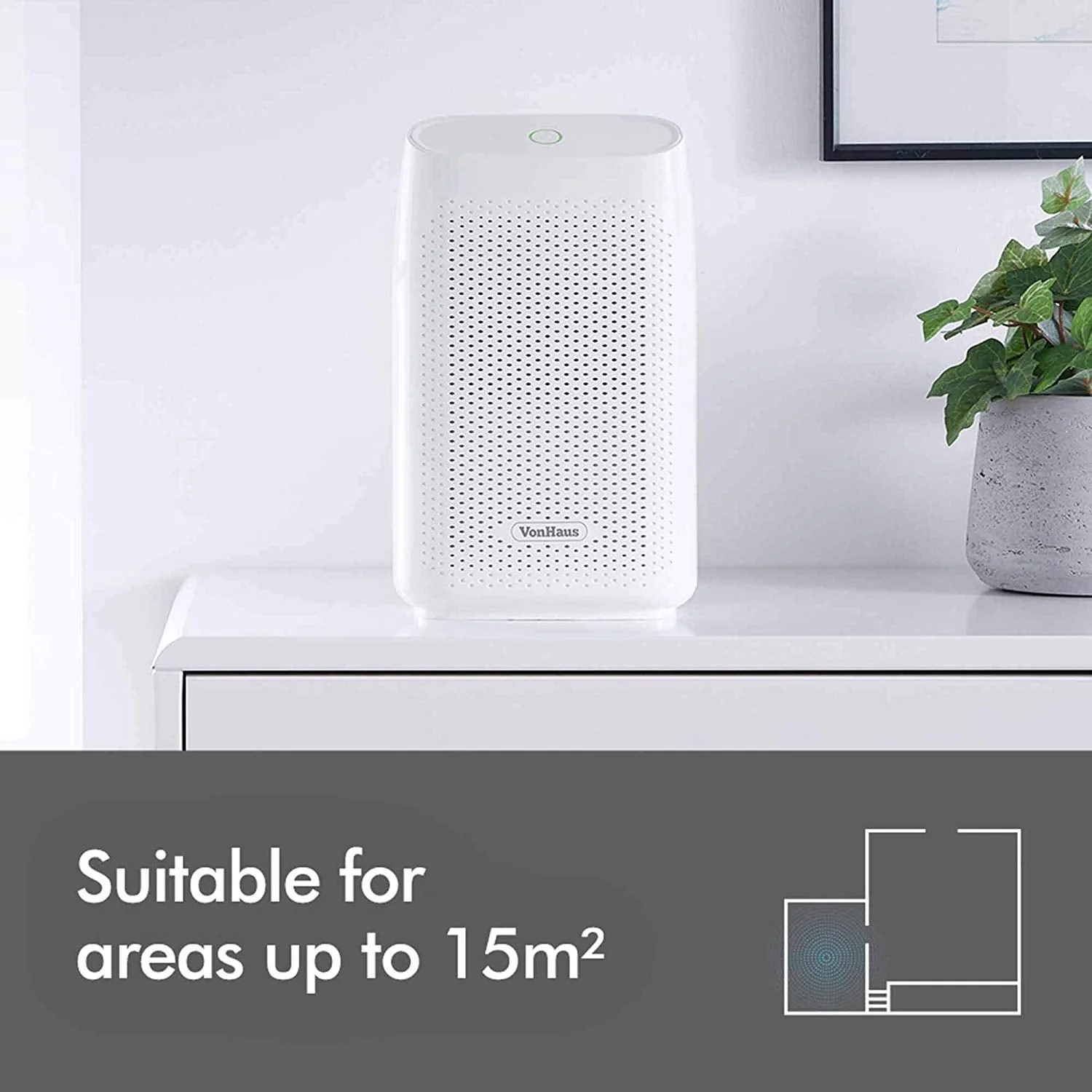 VonHaus 220 Volt mini Dehumidifier 220v 240 volts 2500147