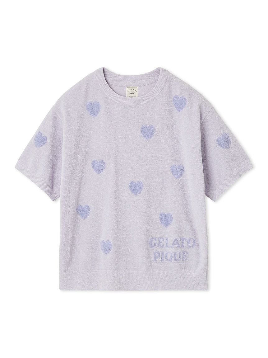 Heart Jacquard Pullover