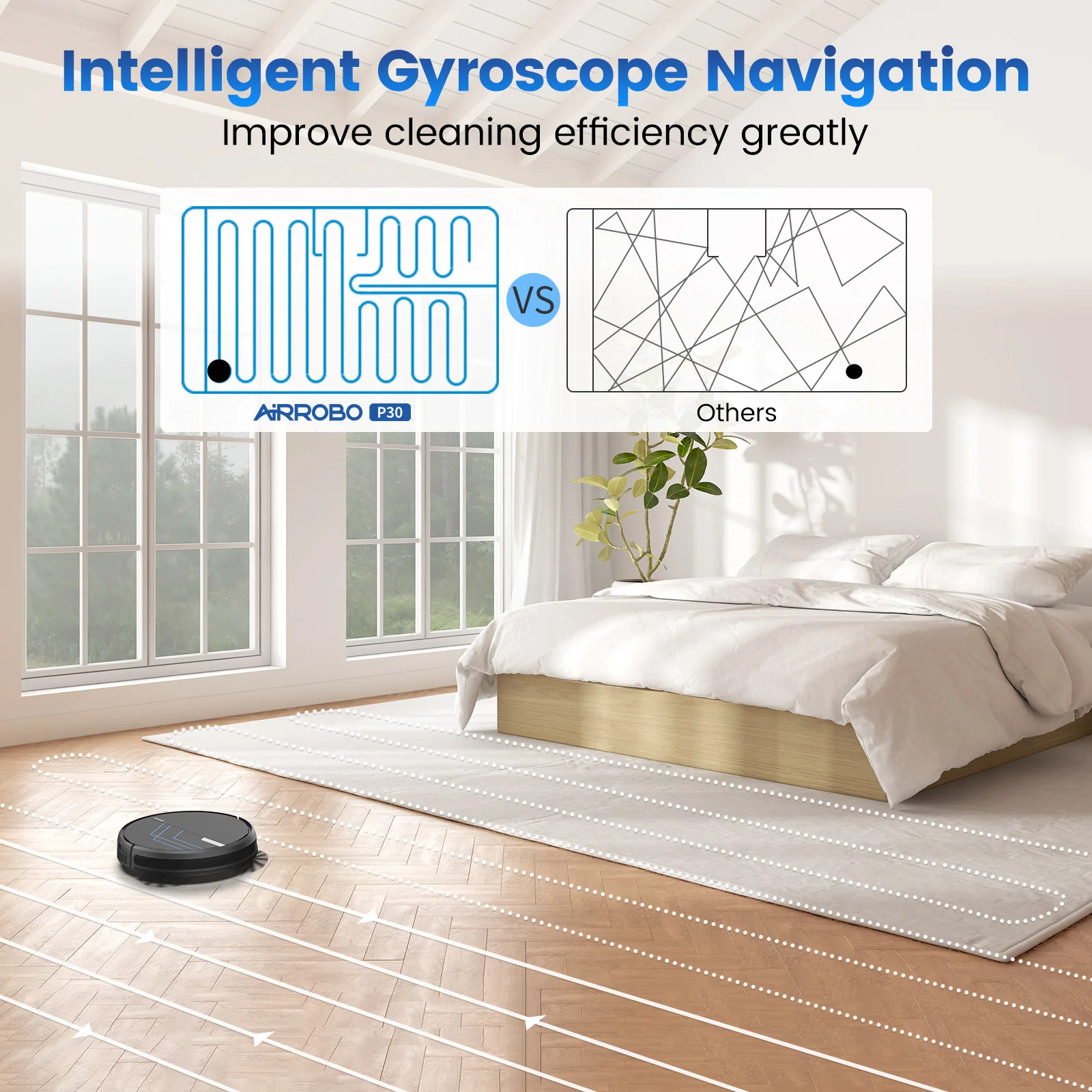 AIRROBO P30 | 3 in 1 Robot Vacuum and Mop Combo