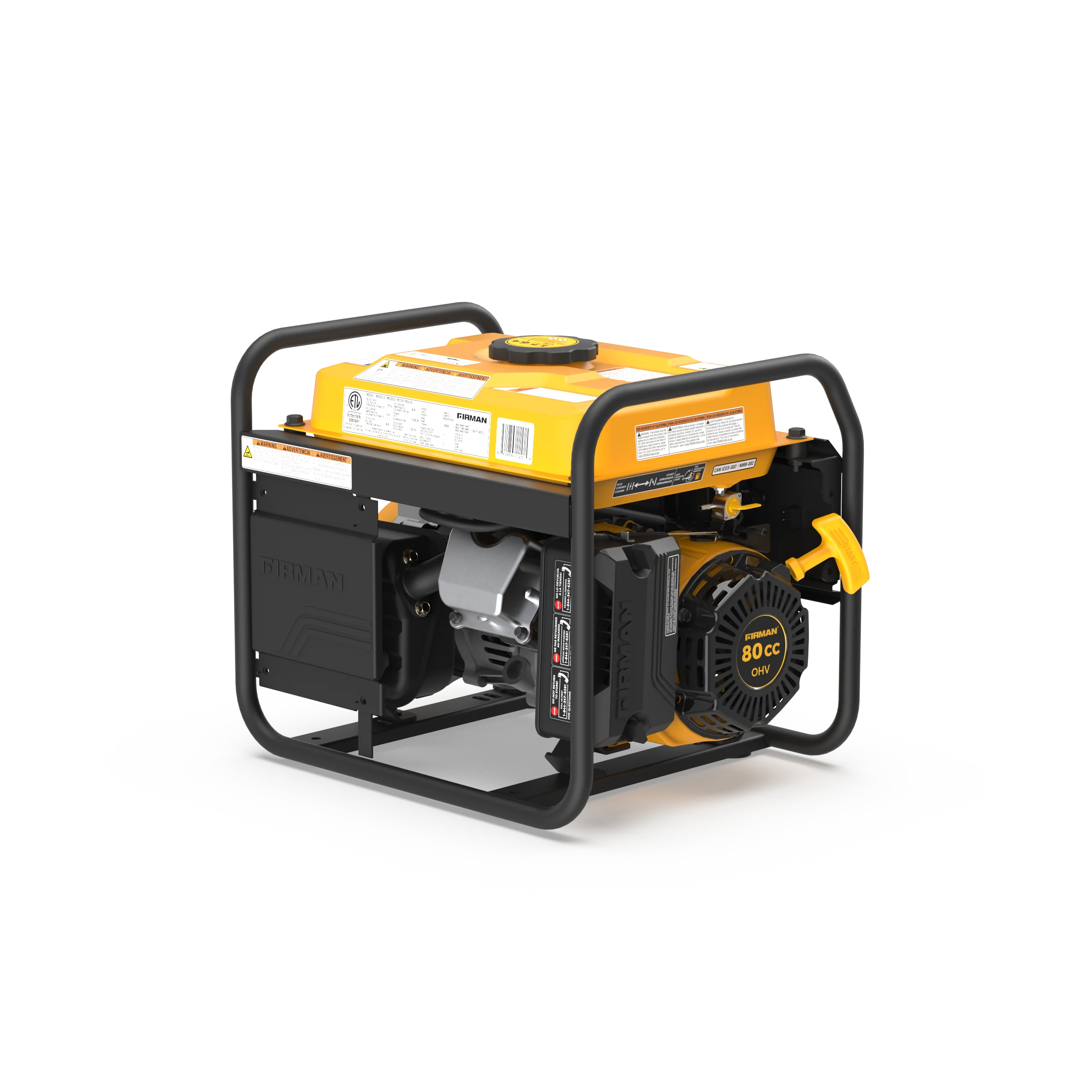 Gas Portable Generator 1500W Recoil Start