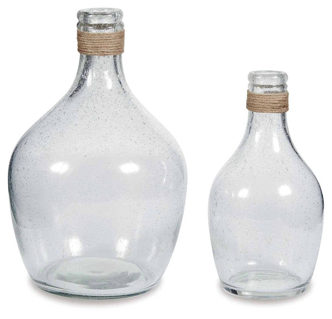 Marcin - Vase Set (Set of 2) - Clear