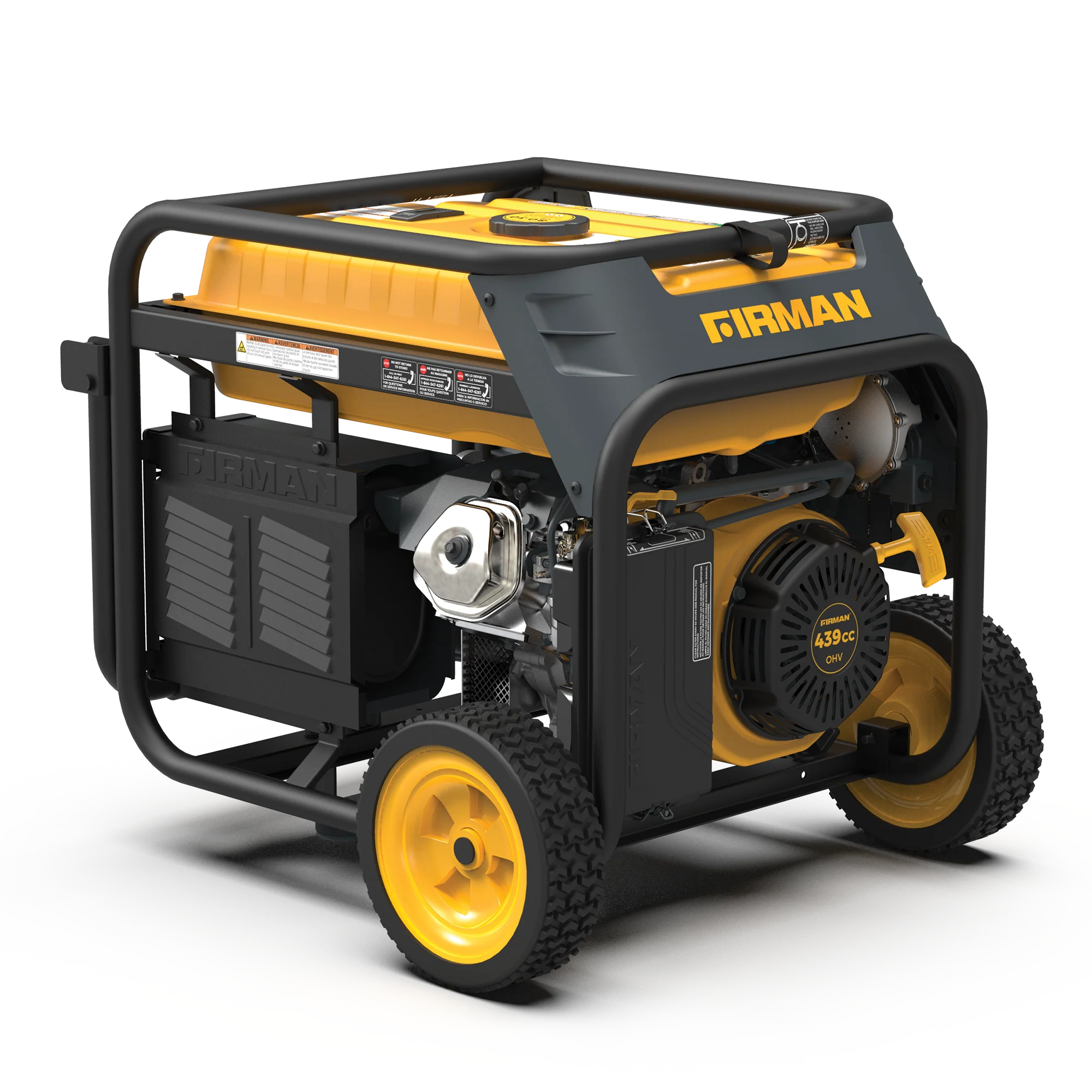 Dual Fuel Portable Generator 8000W Electric Start 120/240V