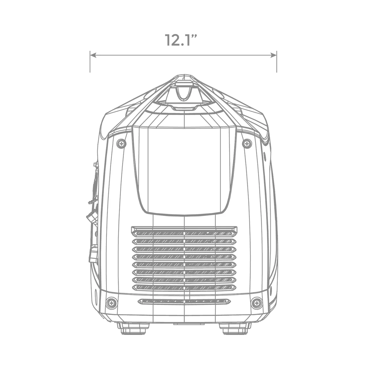 Inverter Portable Generator 2000/1600W Recoil Start