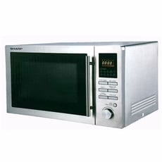 Sharp R-82A0(SM)V 900 Watts 25 Liter microwave with Grill and Convection 220 240 volts