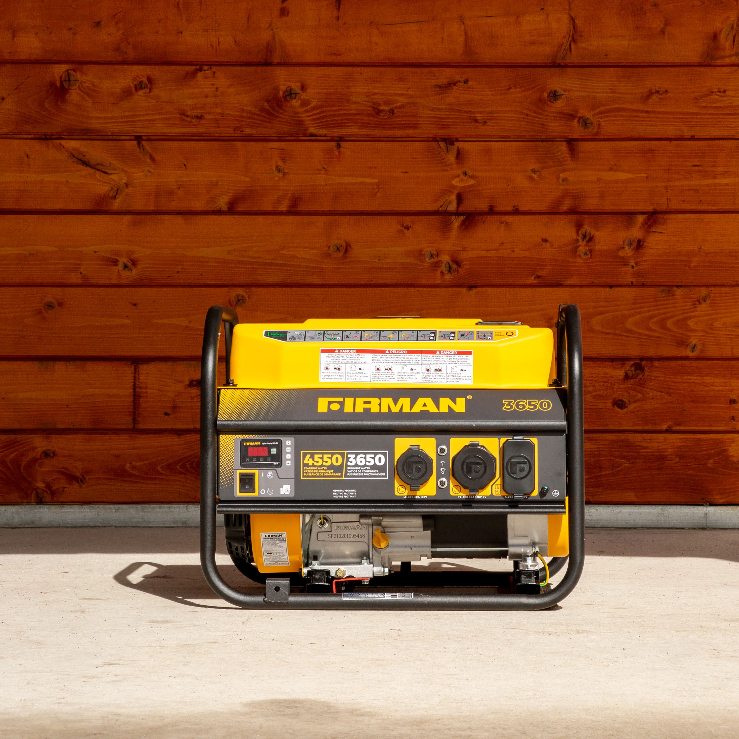 Gas Portable Generator 4550W Recoil Start