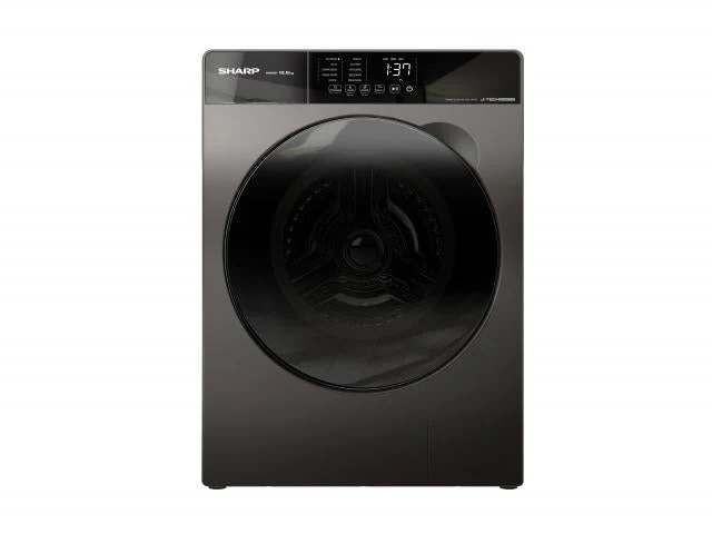 Sharp ES-FW125SG 220 volt washer 12.5 KG Front Load Dark Grey color 220v 240 volt 50 hz