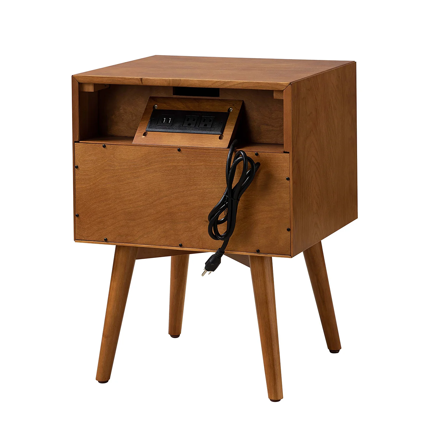 Anita Nightstand in Acorn