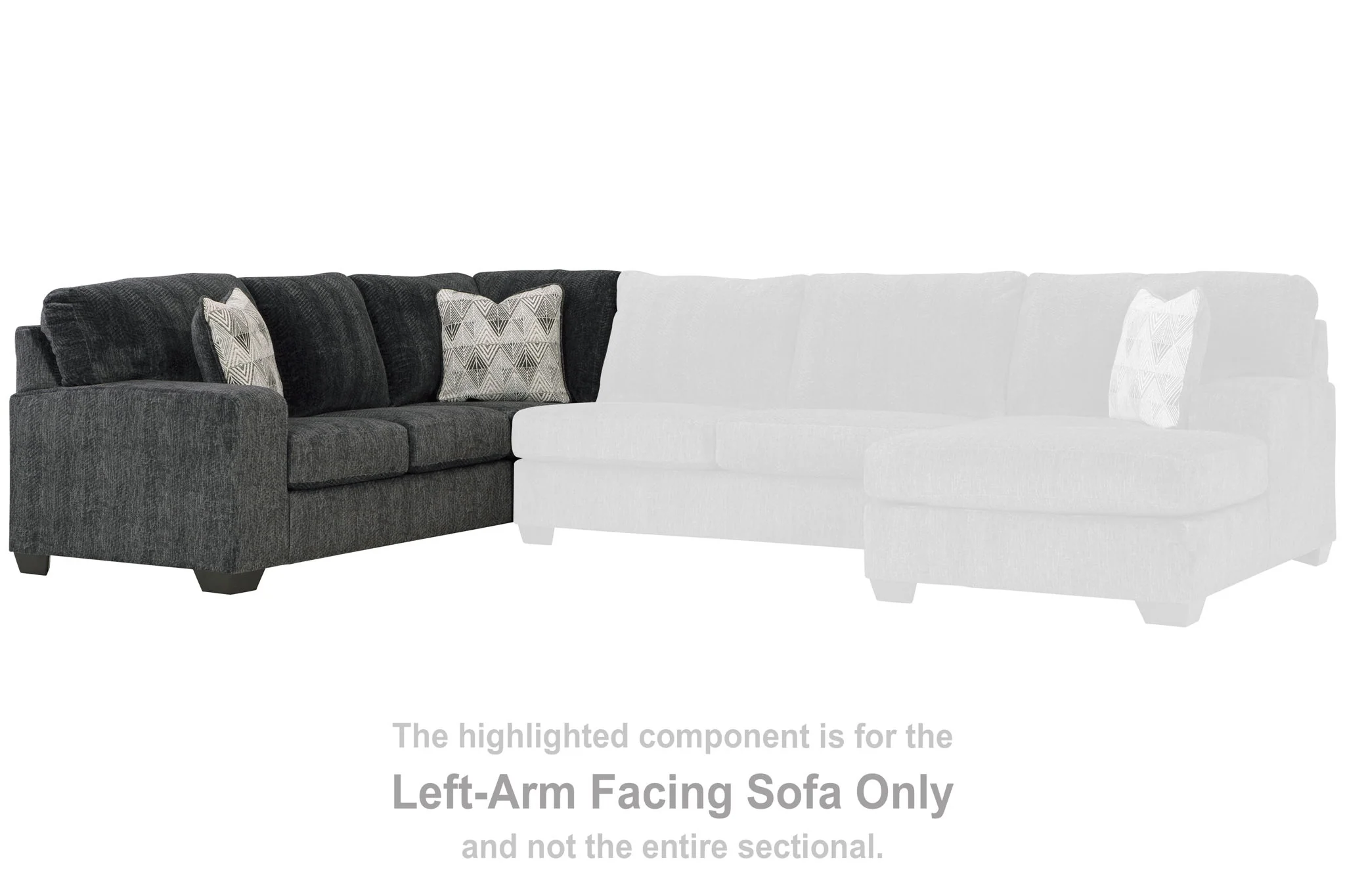 Hollyview - Laf Sofa - Shadow