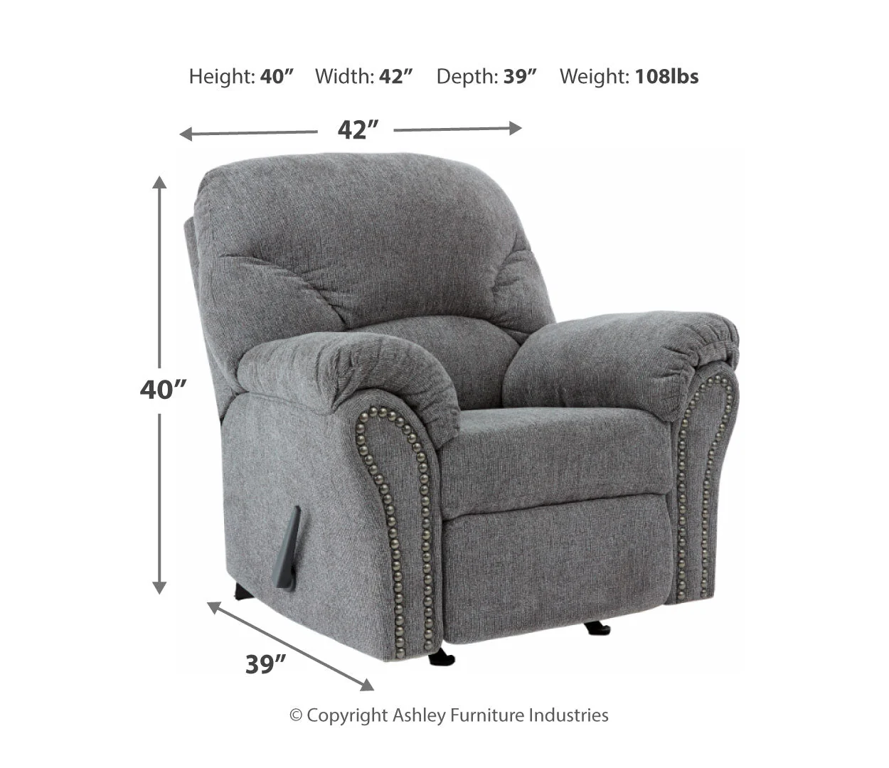 Allmaxx Rocker Recliner