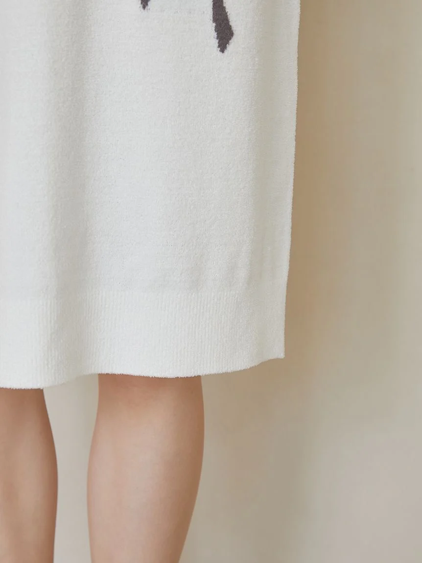 Ribbon Jacquard Lounge Dress