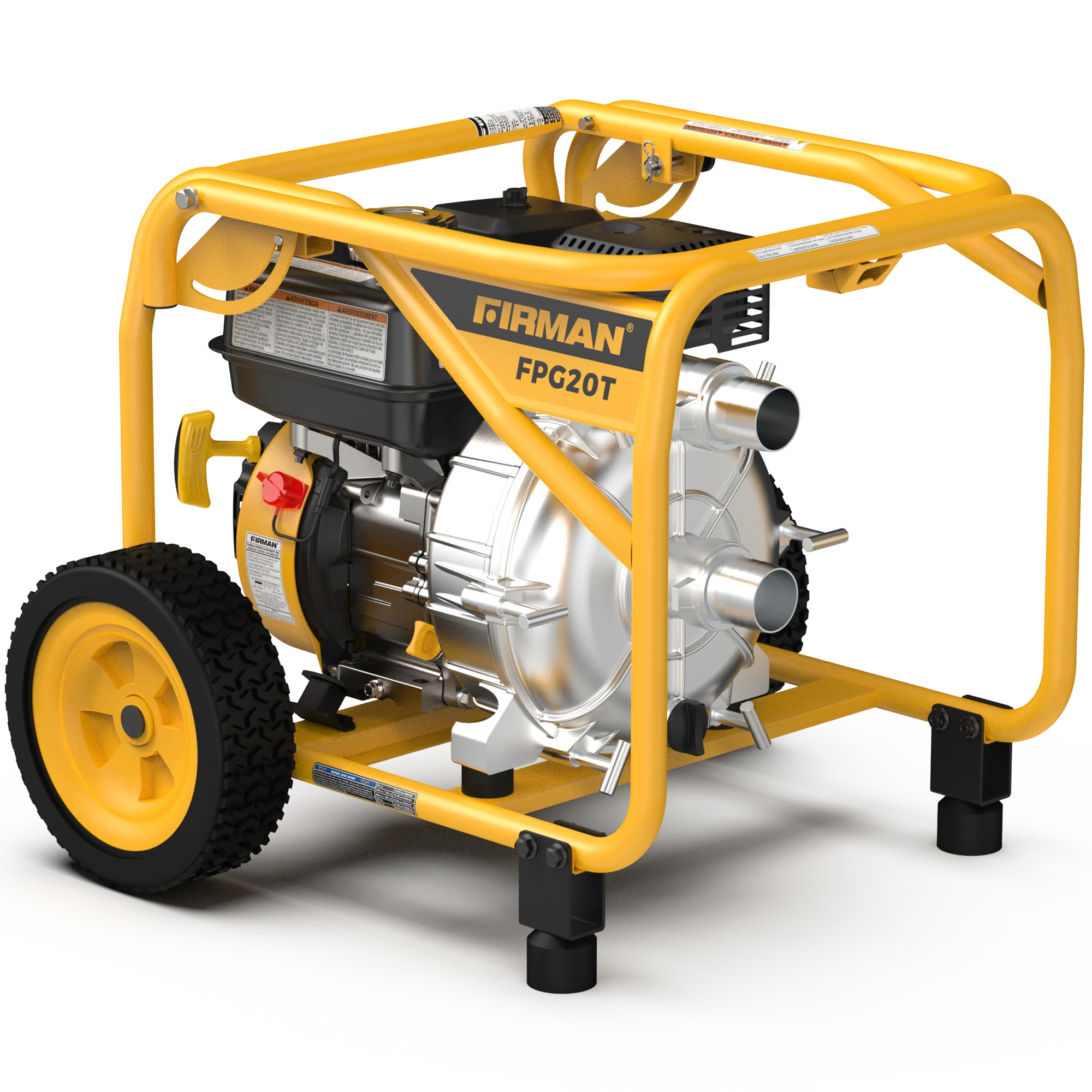 2-Inch Portable High Pressure Water and Semi-Trash Pump