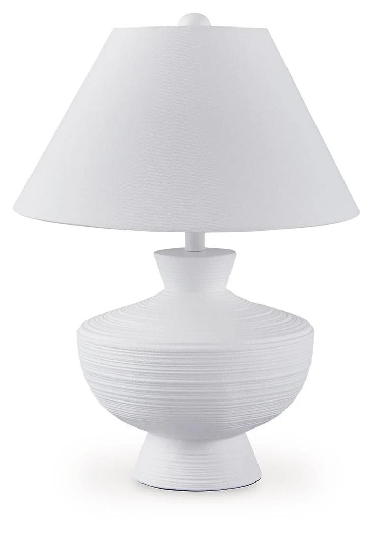 Harelwood - Poly Table Lamp - White