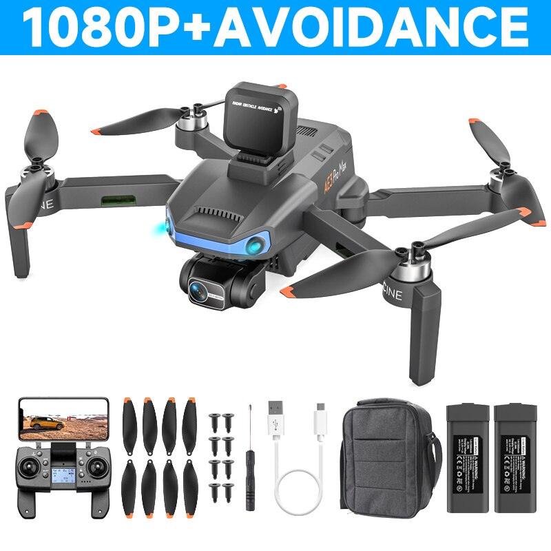 AE3 / AE3 PRO Max GPS Drone - 4K HD Dual Camera Professional Dron FPV EIS 3-Axis Gimbal Radar Obstacle Avoidance Quadcopter RC Toys Professional Camera Drone
