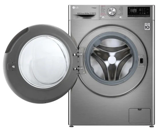 LG 220 volts Washer F4V5RYP2T 10.5 KG with Steam and Direct drive 220v 240 volts 50 hz