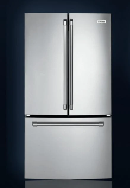 Mabe 220 volts French Door Refrigerator 19 cu ft IWO19JSPFSS 220v 240 volts