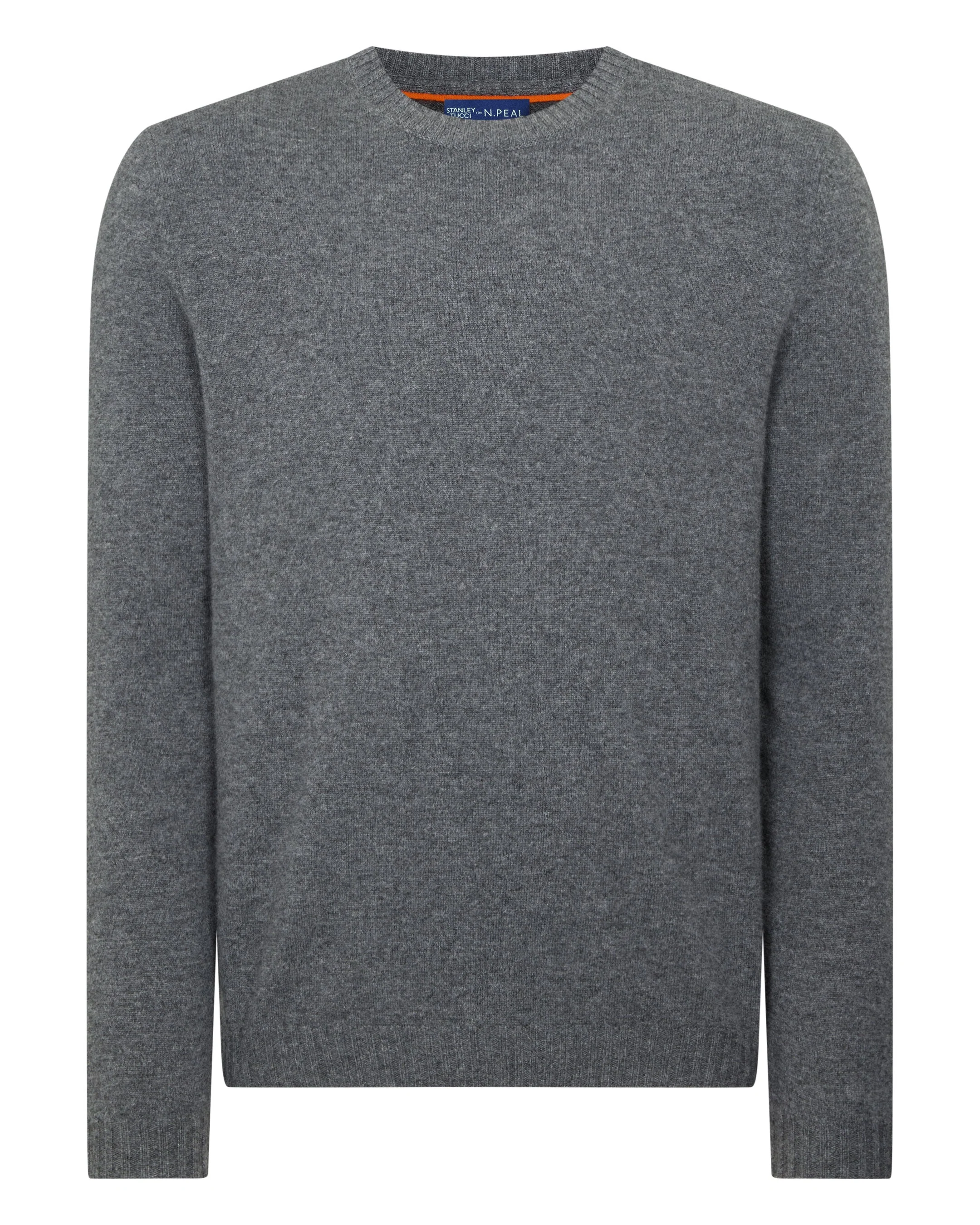 TUCCI ROUND NECK SWEATER Elephant Grey