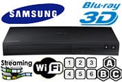 Samsung BD-J5900 Region Free SMART WiFi 3D Blu Ray Player