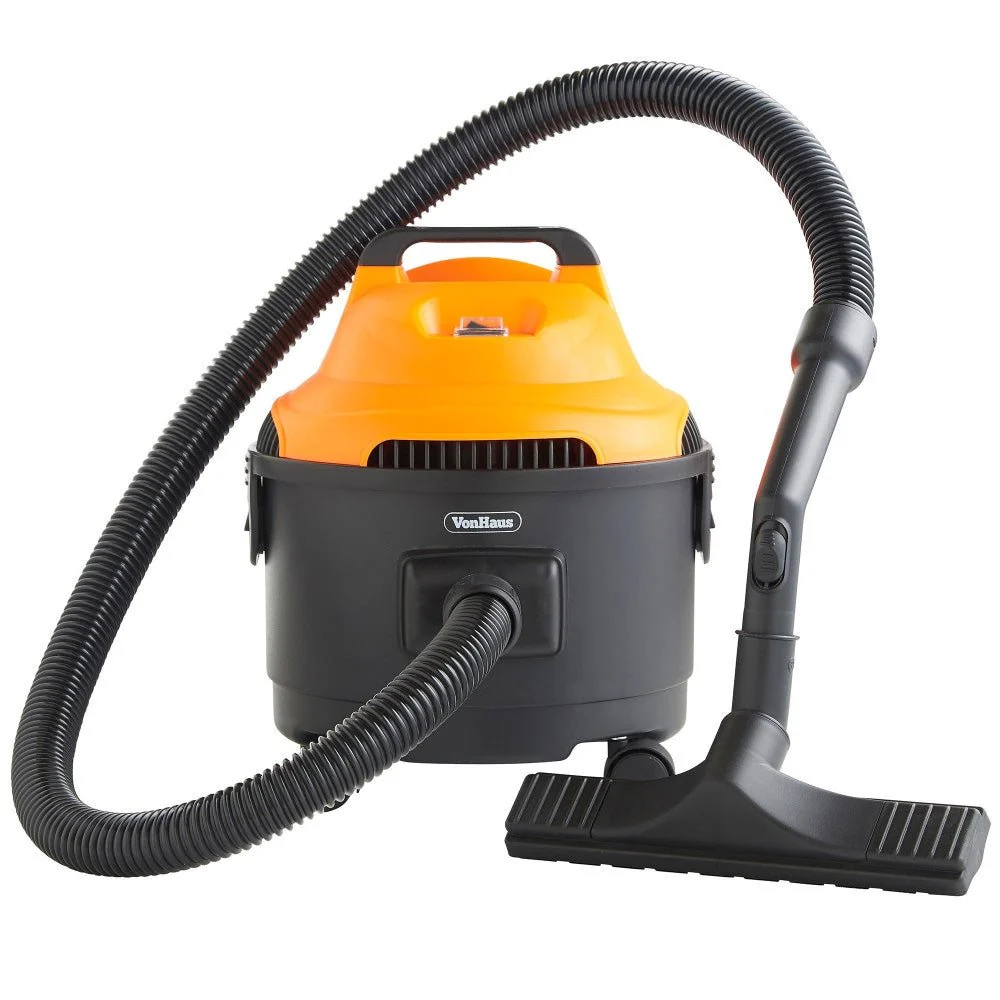 VonHaus 07/645 15-Liter Wet & Dry Vacuum Cleaner for 220 Volts 50HZ