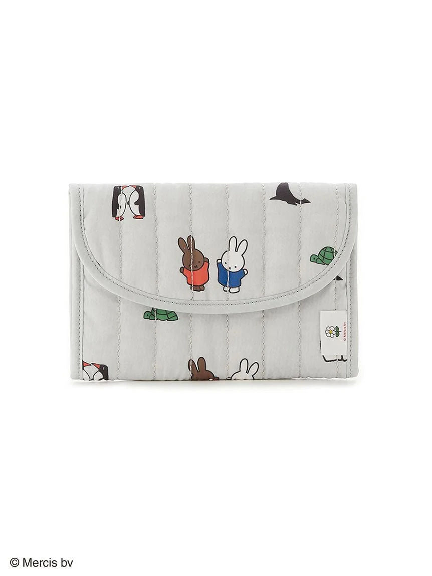 【Dick Bruna】Quilted All-Over Print Maternal and Child Health Handbook Case S