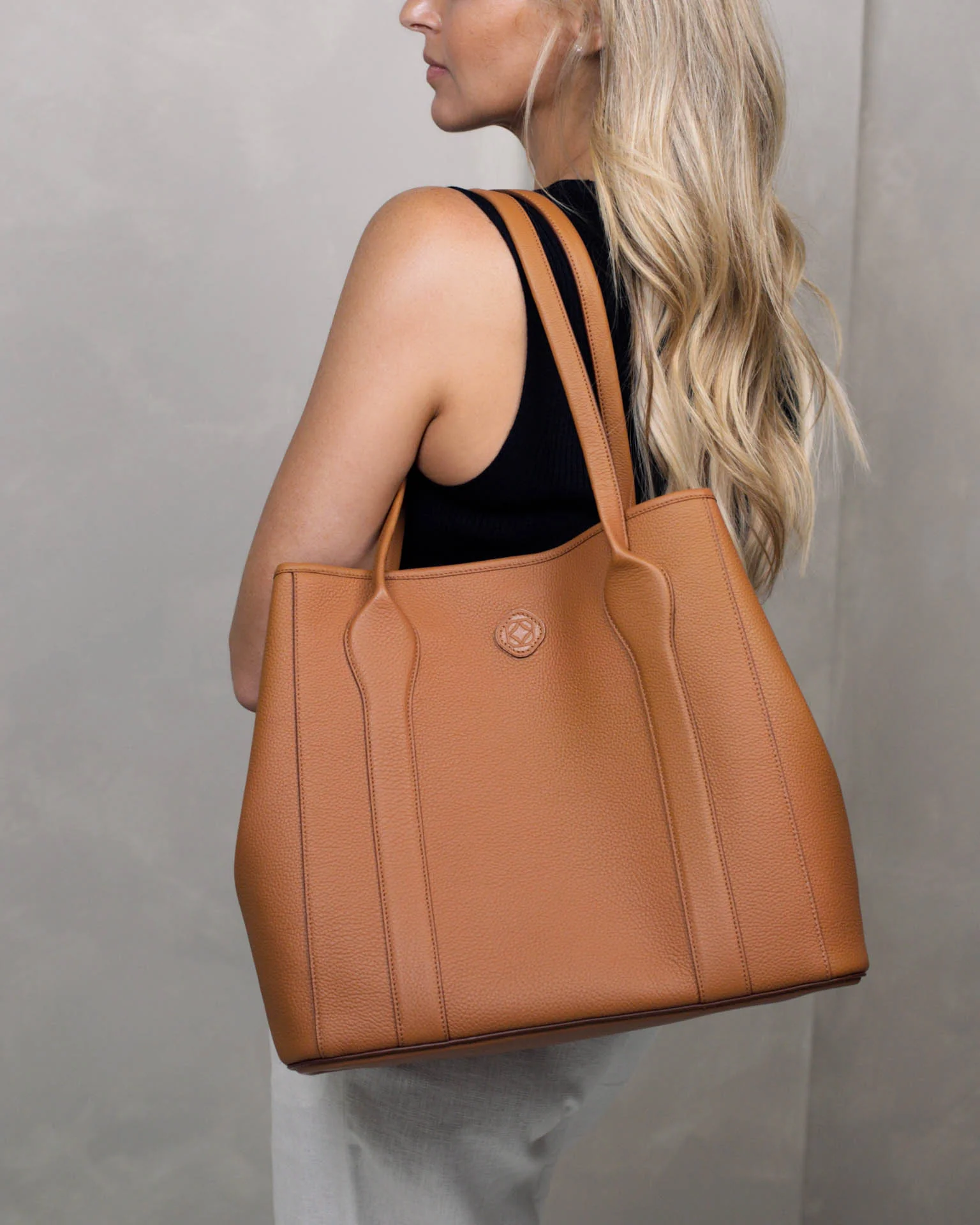 Madame Tote Bag - Italian Leather Handbag