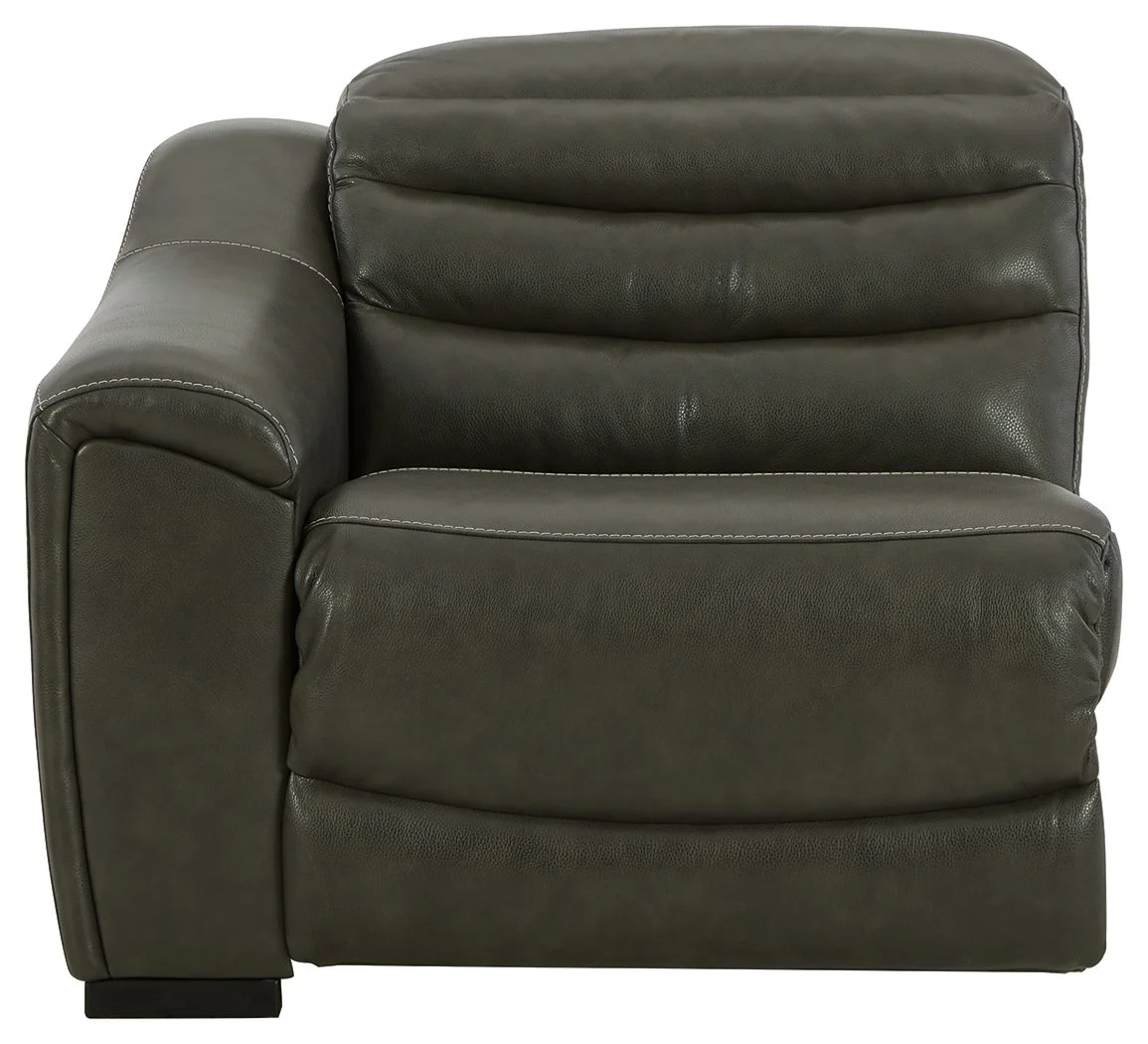 Center Line - LAF Zero Wall Power Recliner - Dark Gray