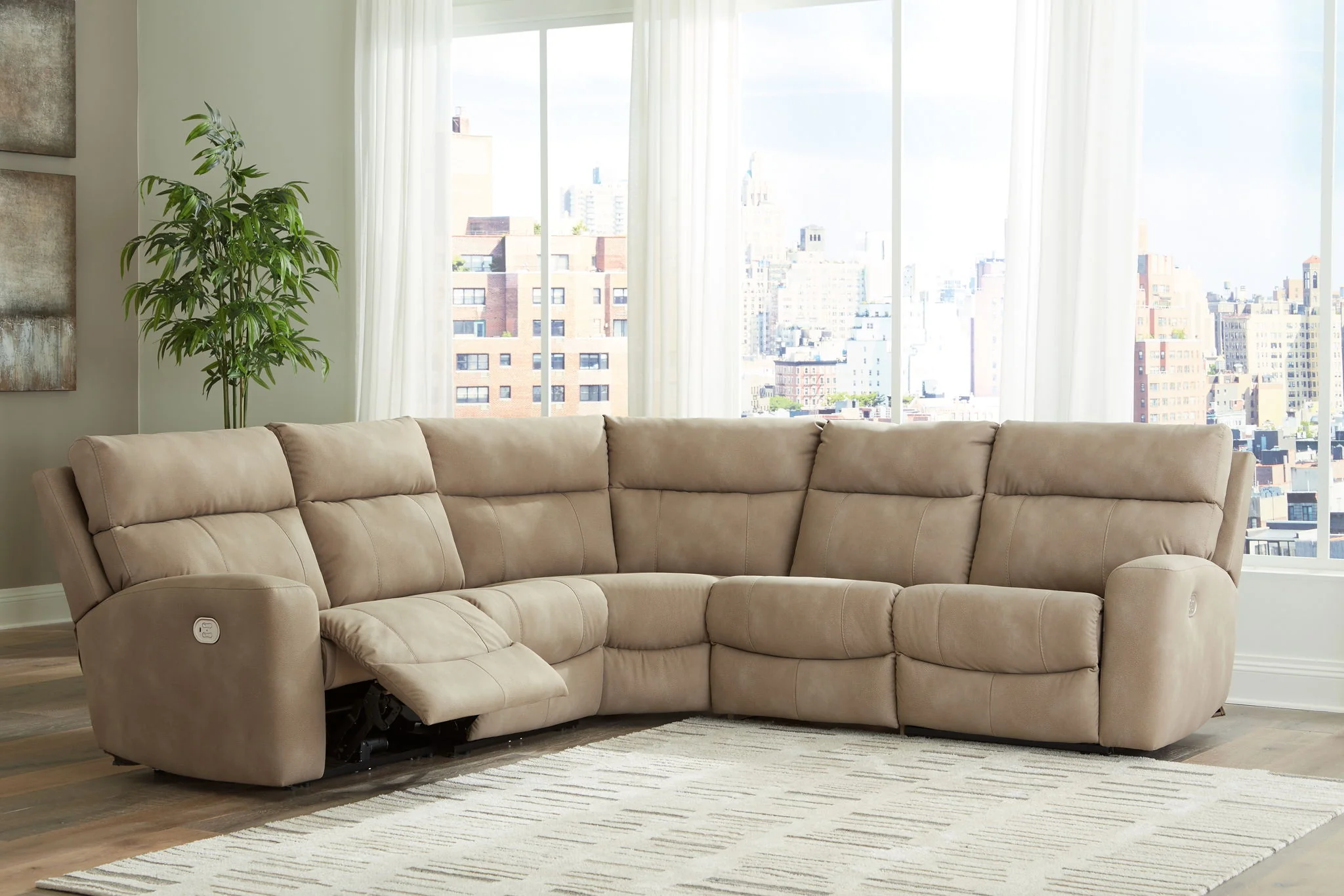 Next-Gen Durapella - Power Reclining Sectional Set