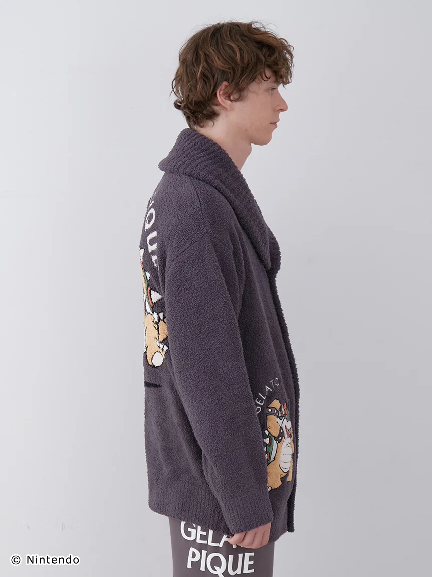 SUPER MARIO™️ UNISEX Baby Moco Jacquard Shawl Cardigan