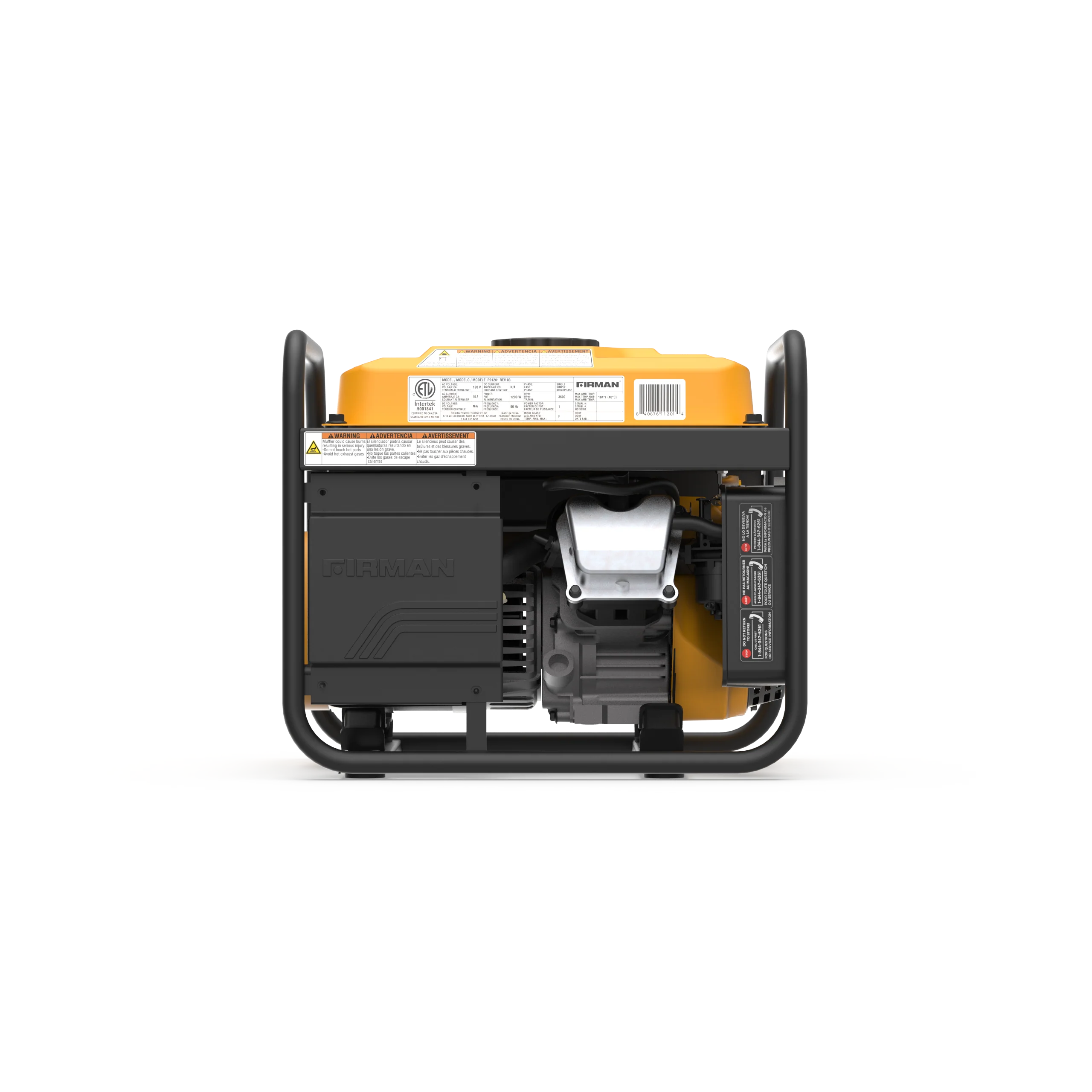 Gas Portable Generator 1500W Recoil Start