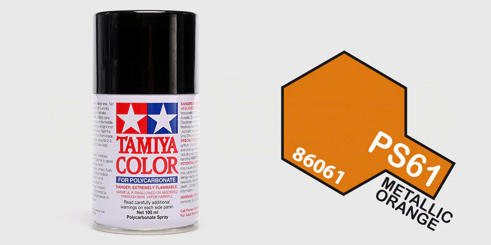 Tamiya Color PS-61 Metallic Orange