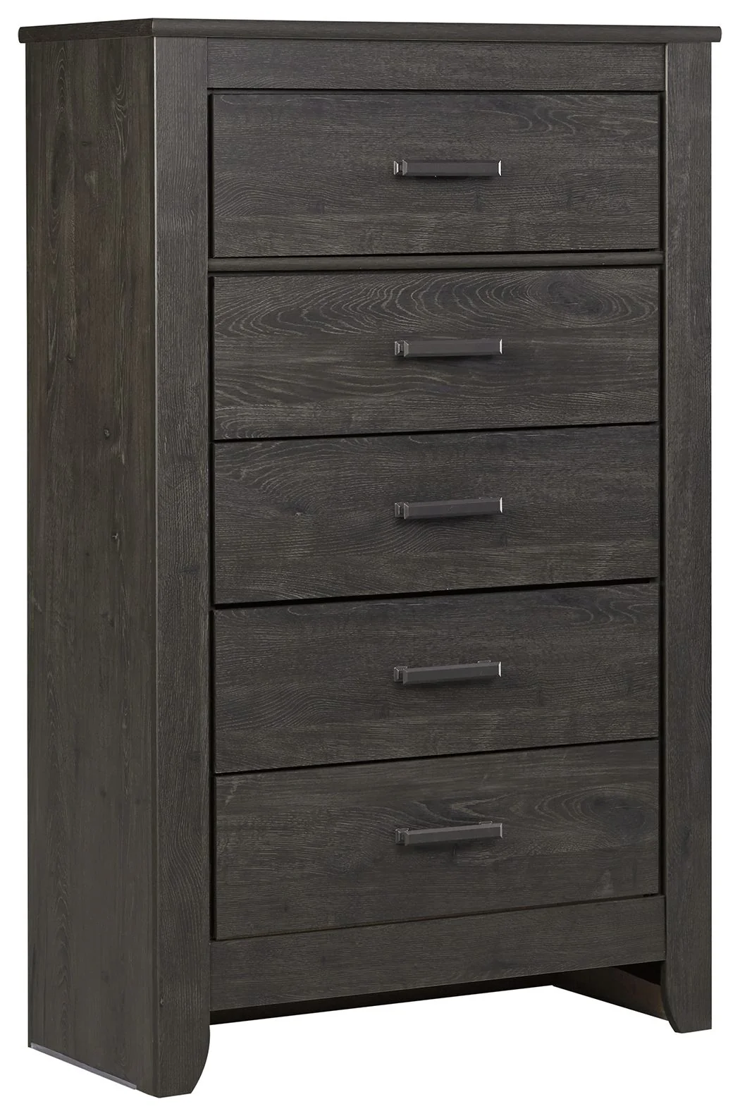 Brinxton - Five Drawer Chest - Charcoal