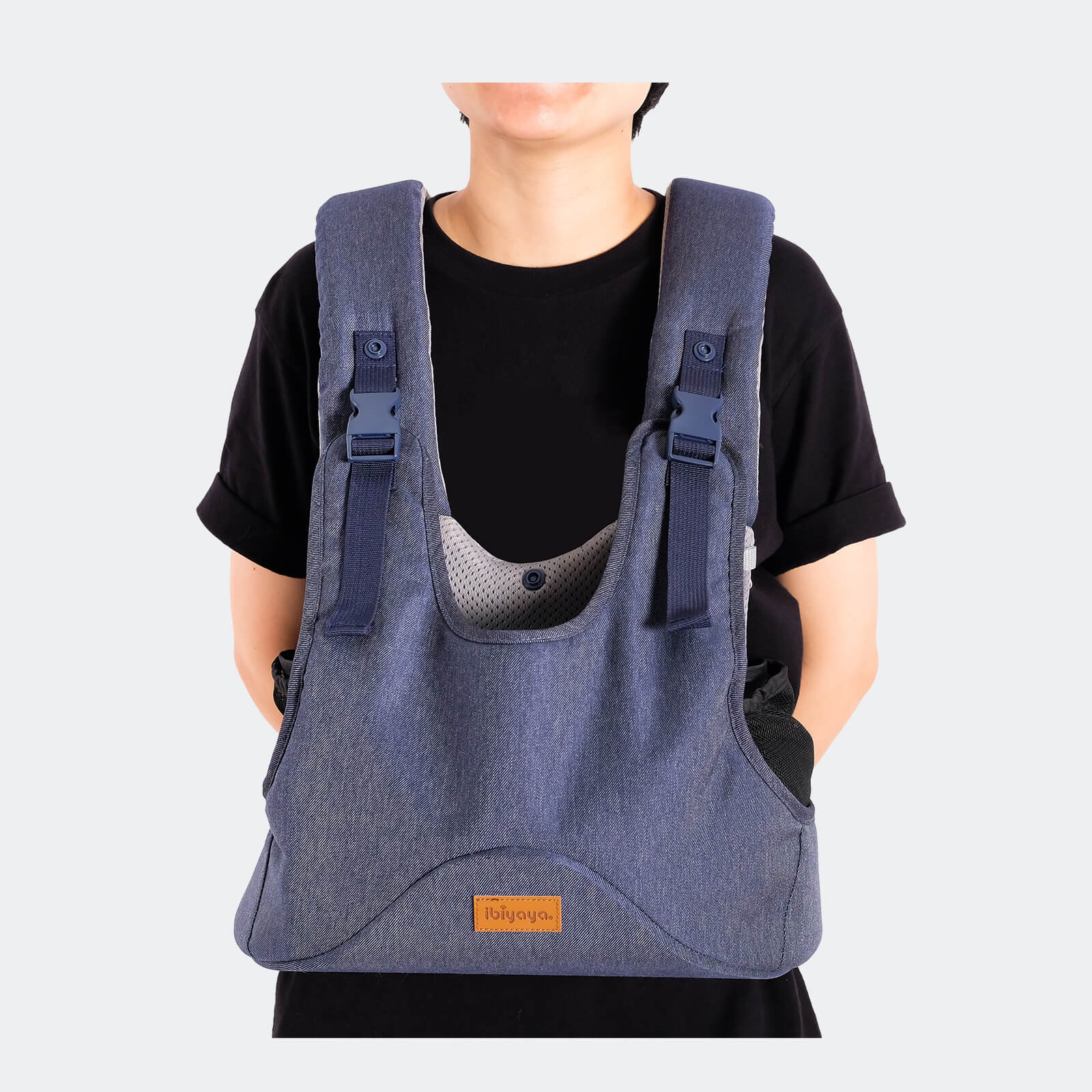 Hug Pack Dog Sling Carrier Pet Front Chest Wrap Carrier