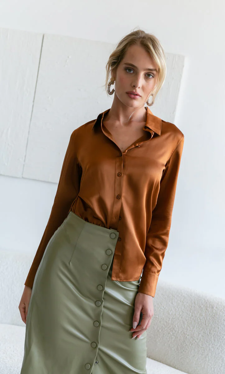 Monaco Silk Blouse - Seasonal Collection