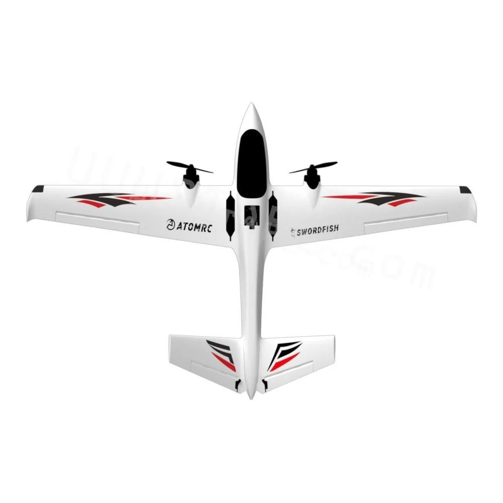 ATOMRC Swordfish Fixed Wing Aircraft - 1200mm Fixed Wing Wingspan RC Airplane KIT PNP FPV PNP Outdoor Hobby Toys for Children