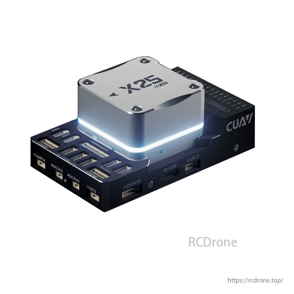 CUAV X25 Super Pixhawk Autopilot Flight Controller – PX4 / ArduPilot Compatible, High-Voltage UAV Core